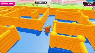 I made a MAZE In Fall Guys Creative CODE:4068-4388-7526