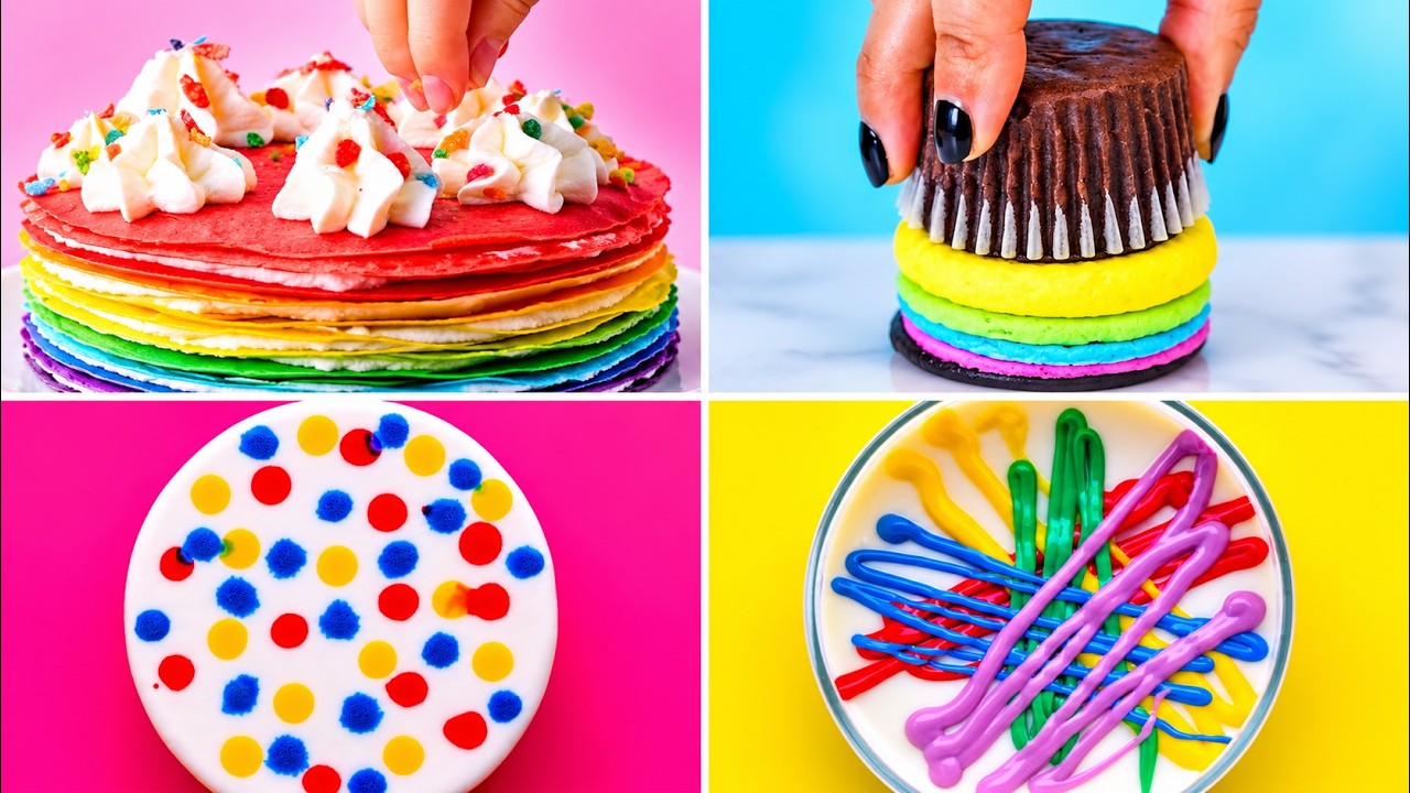 Desserts Made With Every Color of the Rainbow