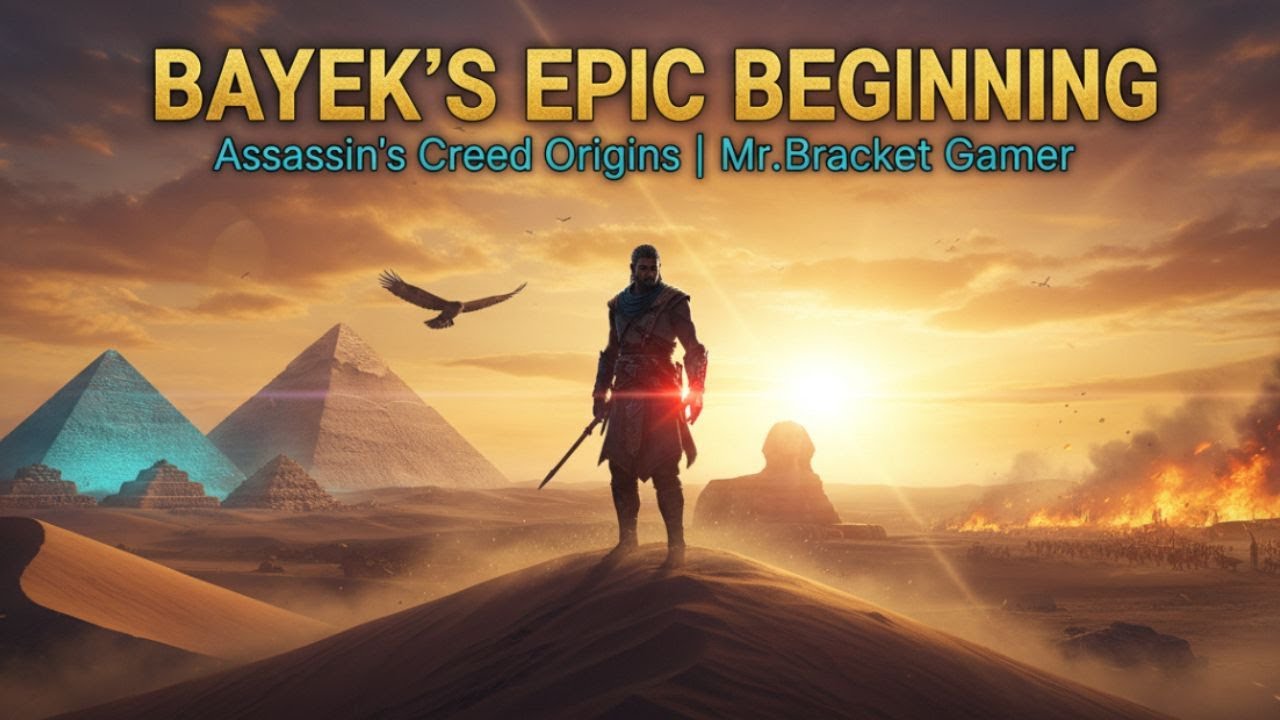 Marathi Gamer Plays Assassin’s Creed Origins 🗡️ | First Day in Ancient Egypt!