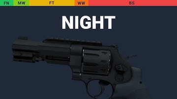 R8 Revolver Night - Skin Float And Wear Preview
