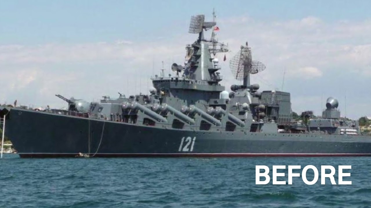 Probably the first photos of burning Cruiser Moskva Первые Фото горящего Крейсера Москва