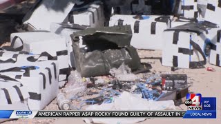 Back to back suspicious package scares keep the Bomb Squad busy