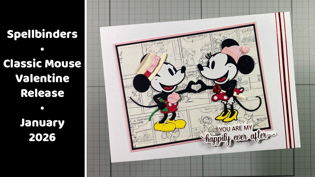 Spellbinders • Классический релиз Mouse ко Дню святого Валентина • Январь 2026 года