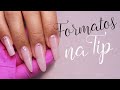 4 Formatos de Unhas na Tip: Bailarina, Quadrada, Almond e Stiletto (Passo a Passo)