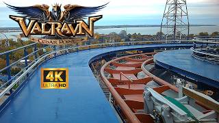 Valravn Front Row 4K Dive Roller Coaster On-Ride POV Cedar Point