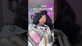 My $0 TEMU NAIL COLLECTION 😱🤯 #temu #pressonnails #nails #naildesign