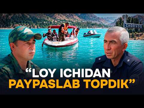 Chorvoq tubidan ota va uning ikki o‘g‘lini olib chiqqan g‘avvoslar bilan suhbat