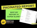 Optimizing Paginated Reports: Understanding DAX Queries and Measures for Faster Insights | PeryTUS