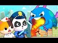 Hero Team vs Big Monster | Firefighter Song, Police Cartoon | Nursery Rhymes | Kids Songs | BabyBus