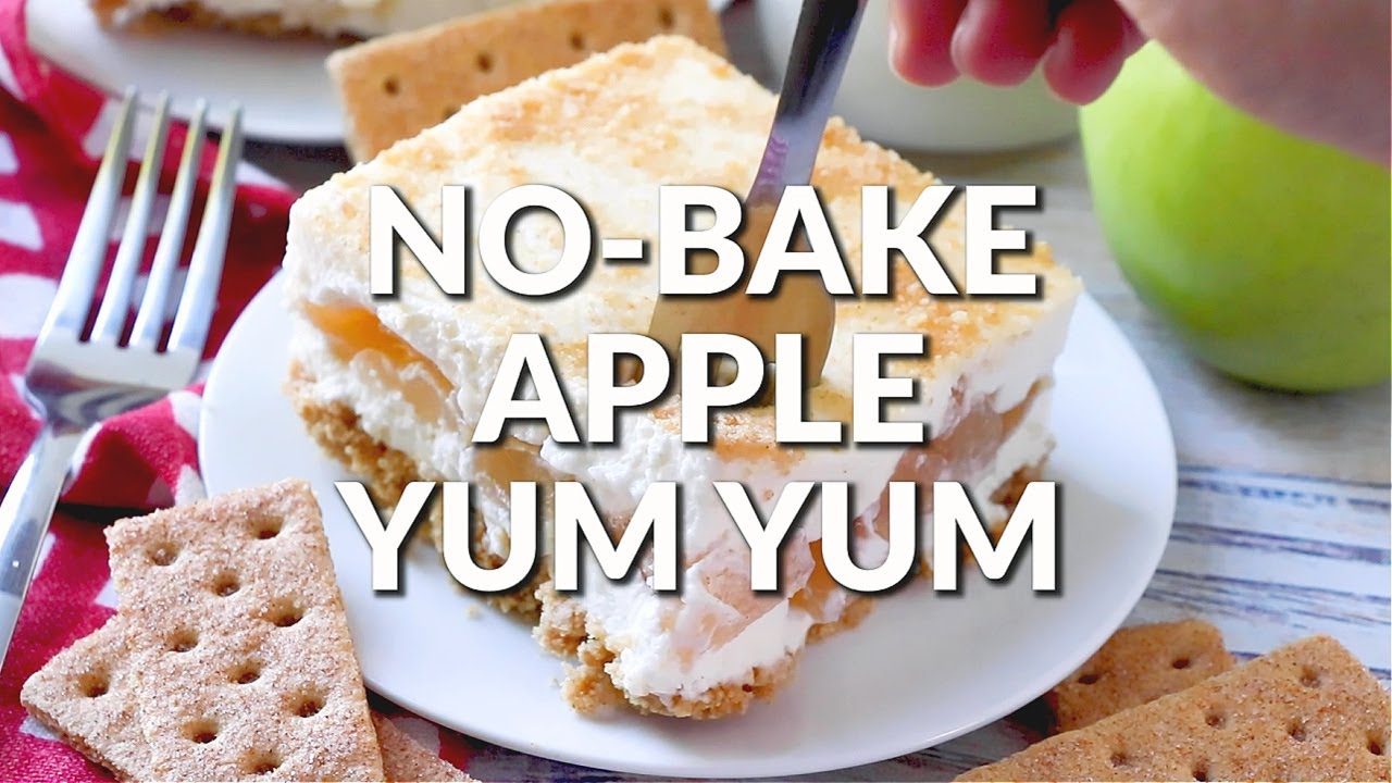 How to make: NO BAKE APPLE YUM YUM