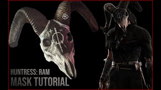 Dead By Daylight Huntress Ram Skull Tutorial