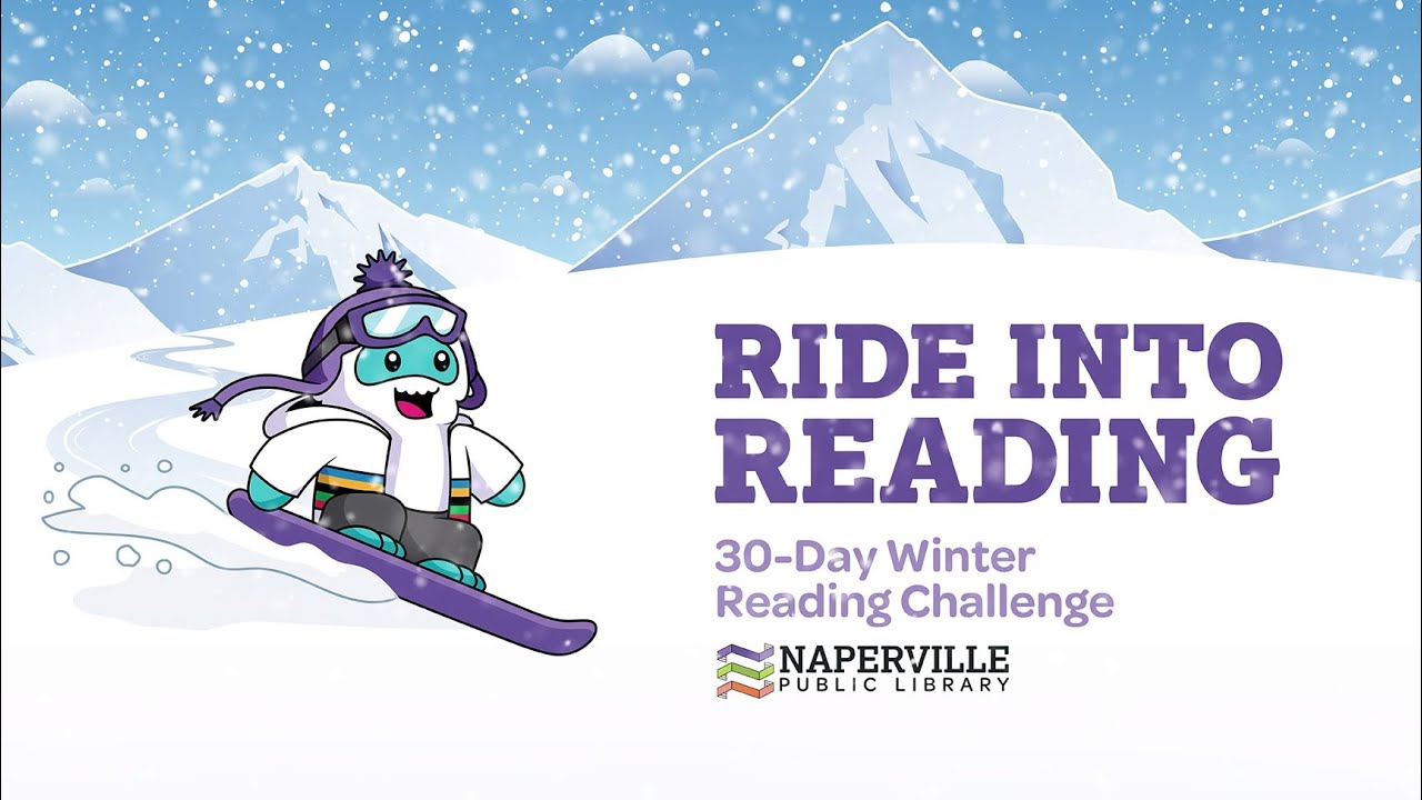 30-дневный зимний читательский марафон для детей: «Вперёд, в чтение!»