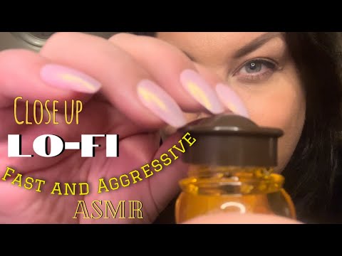 ASMR // Fast and Aggressive // LOFI ASMR • Minimal Talking • 🤫