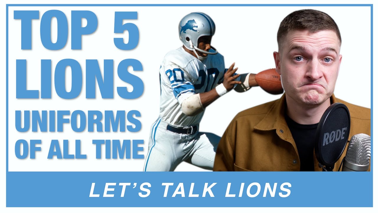 Top 5 Lions Uniforms of All Time