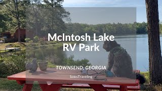 McIntosh Lake RV Park | RV Park Tour | Townsend, Georgia