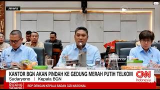 Kantor BGN Akan Pindah ke Gedung Merah Putih Telkom