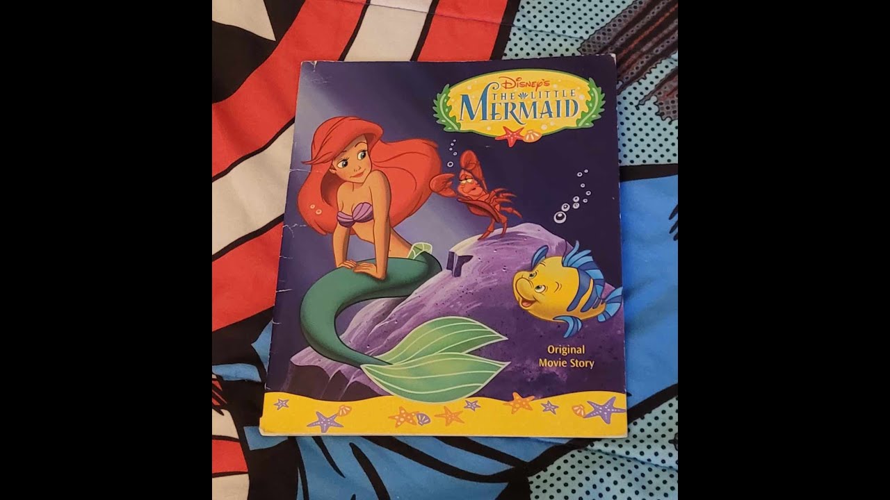 episode 465 Disney the little mermaid 1990 book on tape
