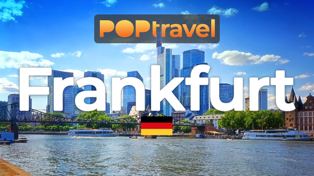 ФРАНКФУРТ (на Майне), Германия - 4K HDR пешеходная экскурсия