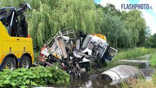 Berging Betonmixer In Volle Gang - Groeneweg Schiedam