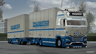 🔴 Exploring Norway - Realistic Driving MAN TGX 2020 Rigid & Tandem    Promod map