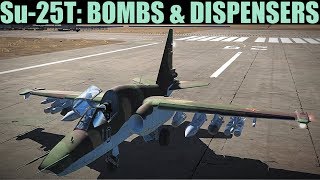 Su-25T Frogfoot: Un-guided Bombs & Dispensers Tutorial | DCS WORLD