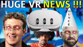 HUGE VR News I VRs Year of Greatness? I VR Layoffs I Civilization 7 to VR!!! I VR News Now
#vr #quest3 #psvr2
Live from a studio somewhere inside the simulation itβs VR News Now and hereβs your host Tooodamngolden.
Good morning, good afternoon, or good evening whatever time you are watching this video Welcome to VR News Now The number one destination for all things VR newsβ¦
And todays lead story sees us heading to Menlo Park where a pair of Meta announcements undoubtedly put the entire VR industry on notice as...
π¨πΏβπ Peep The Socials π¨πΏβπ
https://omegagaming.world
https://twitter.com/tooodamngolden
https://www.instagram.com/vrvoyager.yt
https://discord.gg/sXmuP7vE
βLooking for more content to watch?β
https://youtu.be/p4jbxU-Dn8A
https://youtu.be/B5k4f_npRBE
https://youtu.be/vqcciLveJTw
π¨πΏβπ CONTACT π¨πΏβπ
vrvoyager92@gmail.com
#quest3 #vrgaming #vr HUGE VR News I VRs Year of Greatness? I VR Layoffs I Civilization 7 to VR!!! I VR News Now