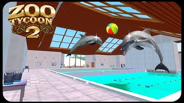 Dolphins Training Pools 🐬 | Sea World  | Zoo Tycoon 2 | Ultimate Collection Zoo Building