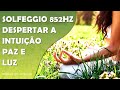 MÚSICA DE CURA SUAVE PARA MEDITAR , ACALMAR A MENTE E DESPERTAR A INTUIÇÃO | SOLFEGGIO 852HZ