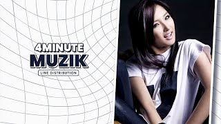 4Minute • Muzik 》Line Distribution