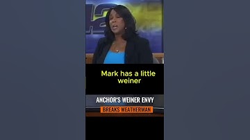 Blooper: Weatherman Speechless after awkward hilarious exchange