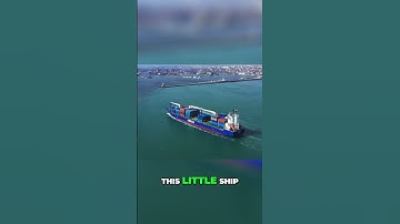 Container Shipping - Size Matters in Global Trade! #shorts #container #shipping