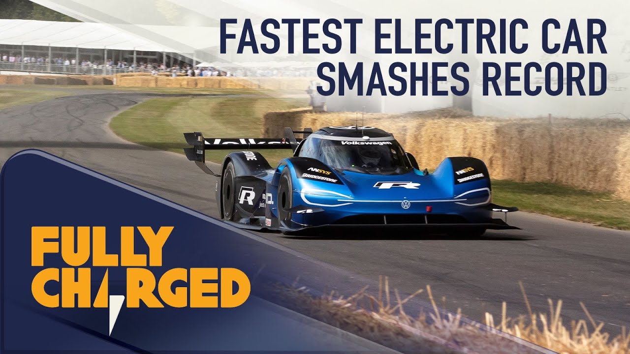 VW ID.R - The fastest car at Goodwood Festival of Speed | Fully Charged