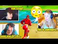 CLIX and CORINNA *AWKWARD* when Ronaldo SAYS THIS to CLIX! (Fortnite)