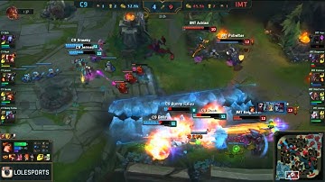 Inhib Tower Fight and WildTurtle Almost Aces C9