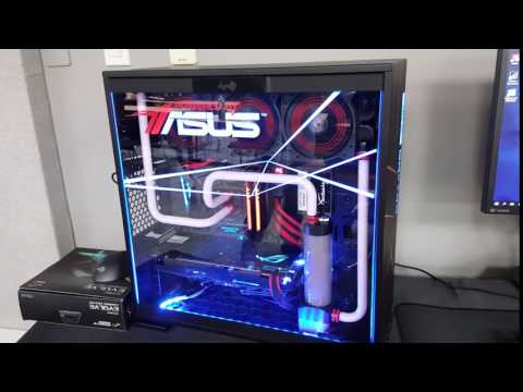 ASUS 水冷電競主機Aura Sync燈效展示