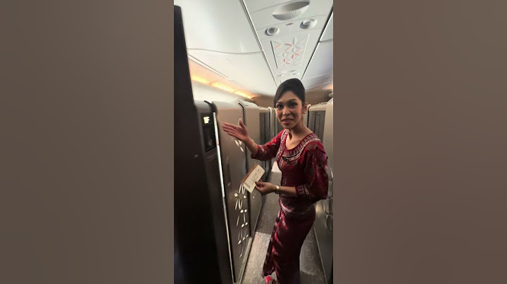 Singapore Airlines has created a class above first and it is called suites #flight #travel