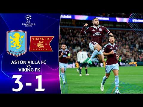 Aston Villa - Viking FK | 3-1 | Highlights | UEFA Champions League 2026/27 | viking aston villa