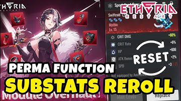 We Can Finally Reroll Our Subs & Upgrades on Modules! | Etheria Restart