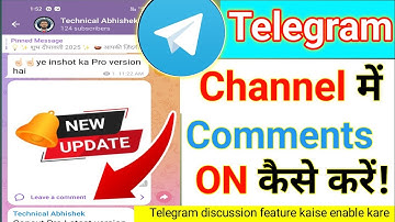How to Enable Comments in Telegram Channel | Telegram Channel Comments Enable Kaise Kare | #telegram