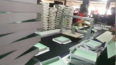 ASJ600A Automatic paper gluing machine for rigid box & hardcover