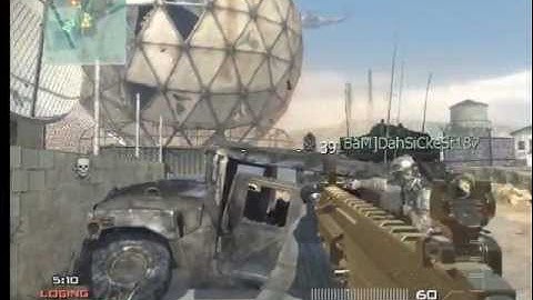 MW3 Throwing Knife BULLSEYE Montage