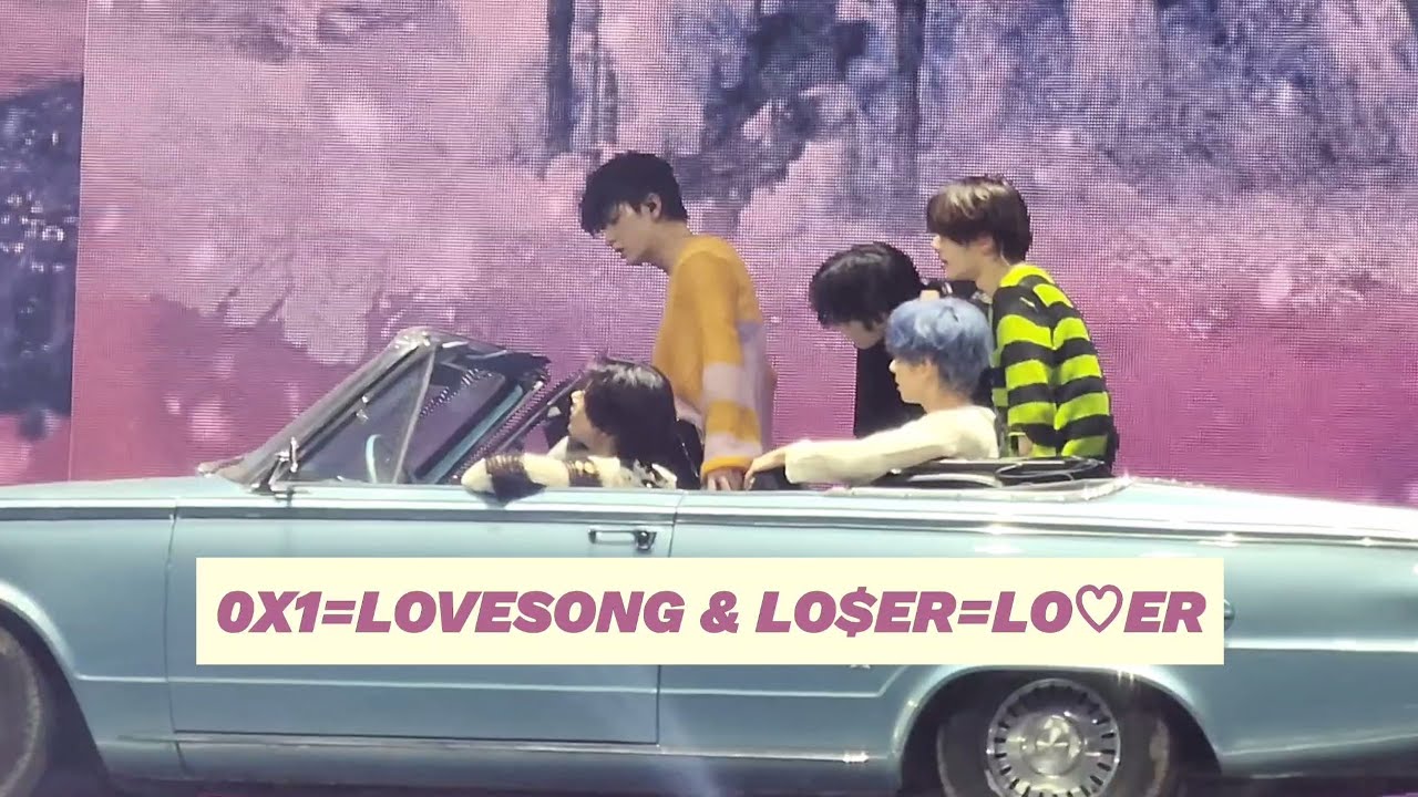 230325 투모로우바이투게더(TXT) ACT : SWEET MIRAGE 토콘 첫콘 | OX1=LOVESONG + LO$ER=LO♡ER