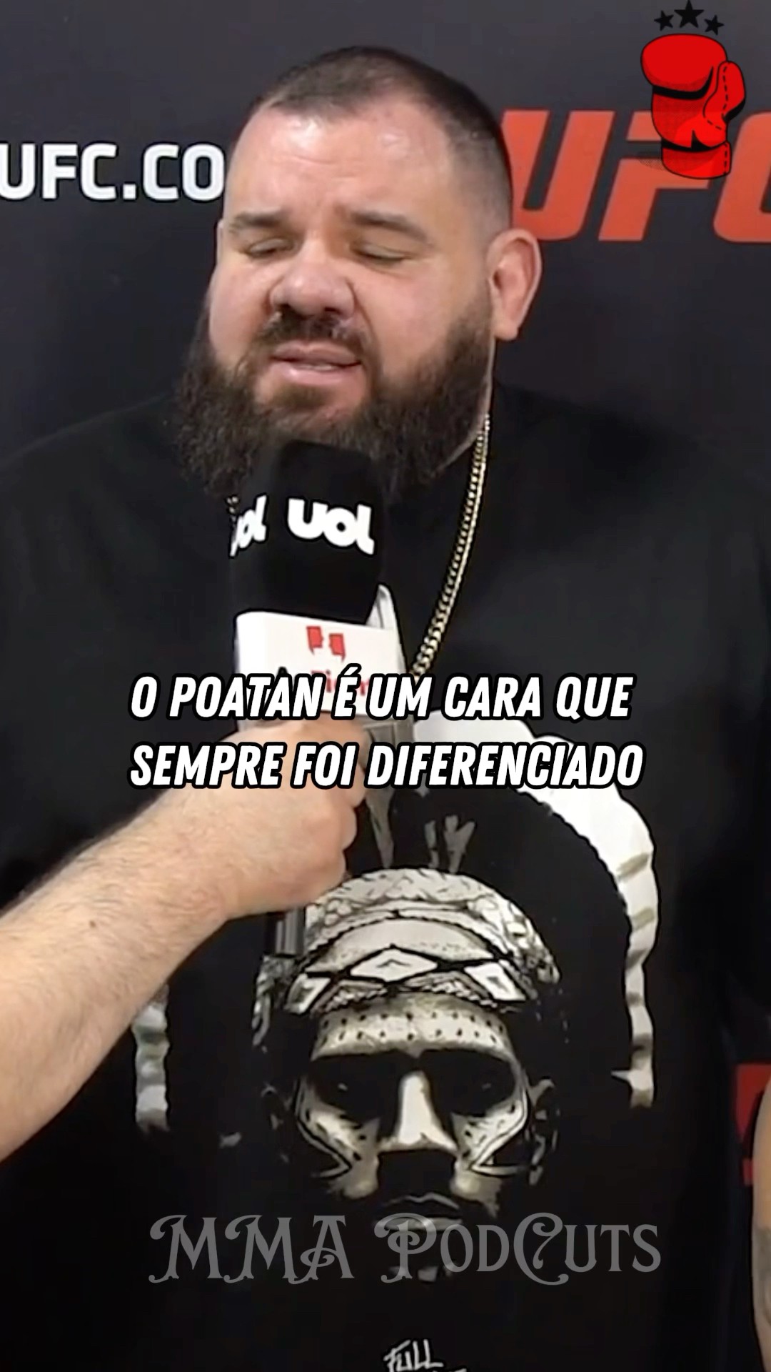PLINIO CRUZ SOBRE ALEX POATAN #mma #luta #boxe #ufc #foryou #shortsfeed #brasil #ufc310