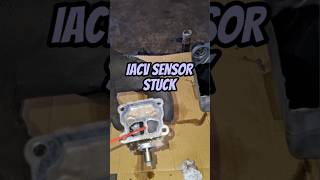IACV sensor stuck #sensors #idle #controlsystems #valve #suzuki #suzukicarry #automobile #mechanic