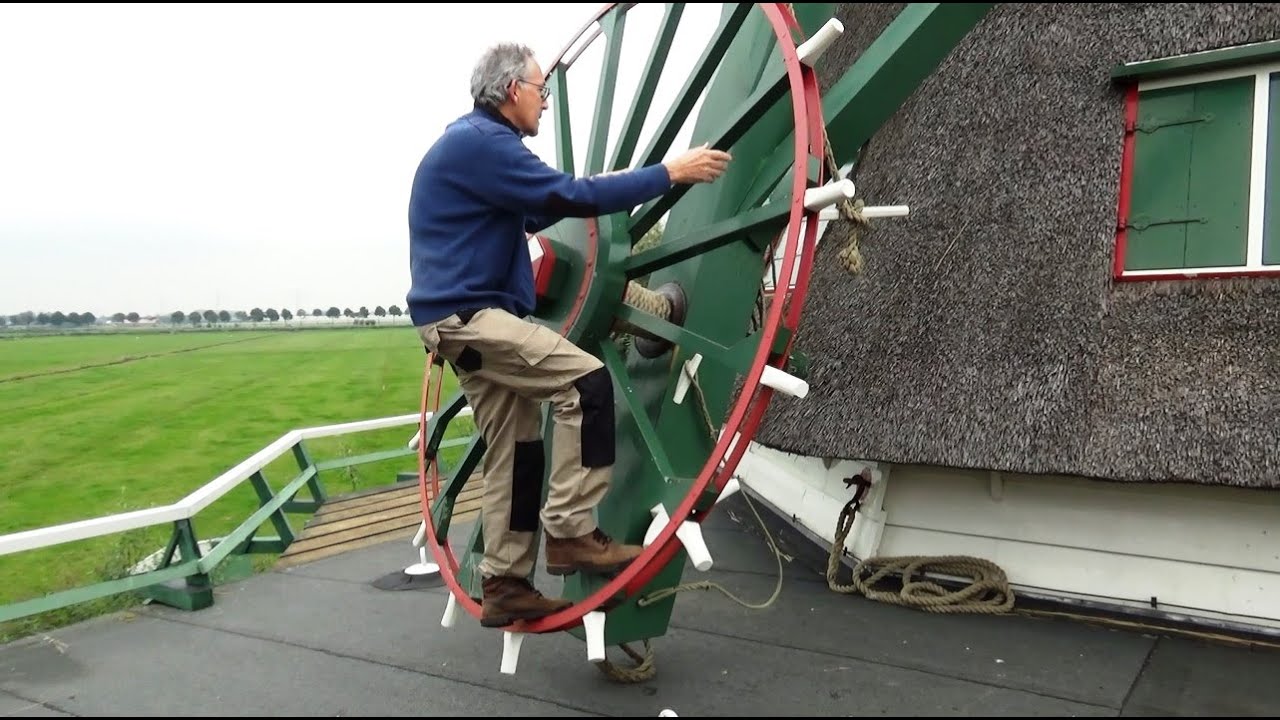 Een molen kruien hoe gaat dat ???