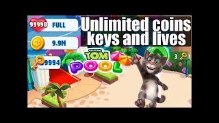 Talking Tom Pool Mod APK 1.3.1.1389 (Unlimited Coins & Keys & Lives) screenshot 5