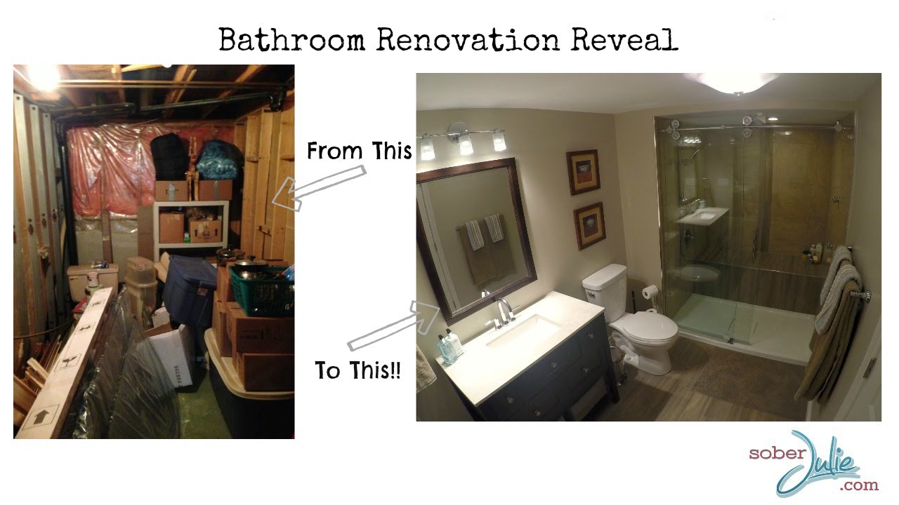 Bathroom Renovation Reveal - YouTube