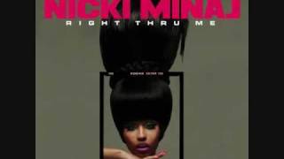 Nicki Minaj - Right Thru Me (clean lyrics)
