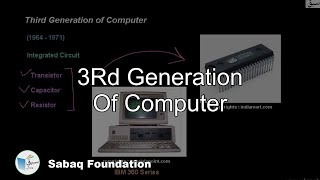 3rd Generation of Computer, Computer Science Lecture | Sabaq.pk