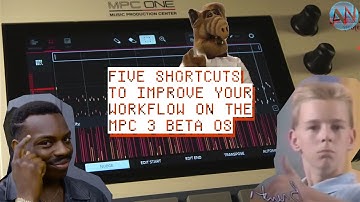 Five Shortcuts to improve your workflow on the MPC series
